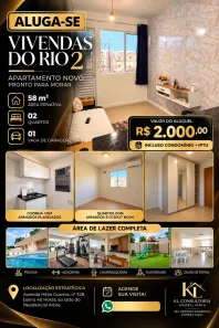 Apartamento com 2 Quartos para alugar, 58m² no Quarenta Horas (Coqueiro), Ananindeua