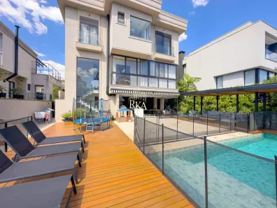 Casa de Condomínio com 5 Quartos para venda ou aluguel, 466m² no Tamboré, Santana de Parnaíba