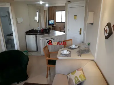 Flat com 1 Quarto para alugar, 34m² no Vila Olímpia, São Paulo