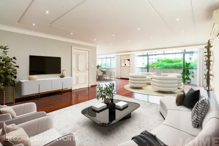 Apartamento com 3 Quartos para venda ou aluguel, 233m² no Santa Cecília, São Paulo