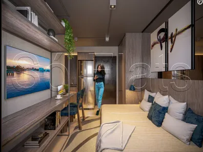 Flat com 1 Quarto à venda, 25m² no Vila Olímpia, São Paulo
