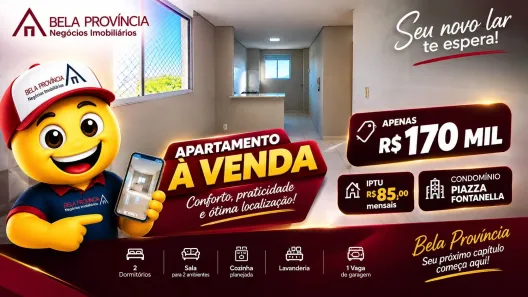 Apartamento com 2 Quartos à venda, 45m² no Jardim São Francisco, Piracicaba