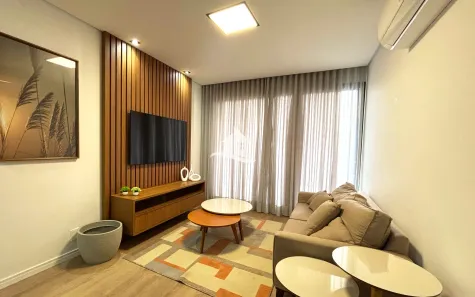 Apartamento com 1 Quarto para alugar, 51m² no Cambuí, Campinas
