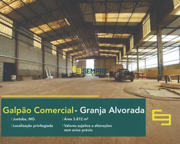 Galpão/Depósito/Armazém à venda, 3872m² no Granja Alvorada, Juatuba