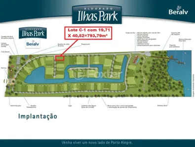 Lote/Terreno à venda, 793m² no Sans Souci, Eldorado do Sul
