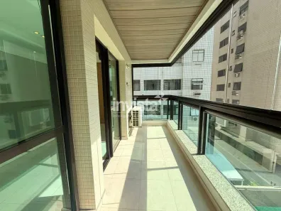 Apartamento com 3 Quartos para alugar, 108m² no Pompéia, Santos