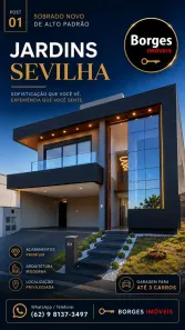 Casa com 4 Quartos à venda, 230m² no Jardins Sevilha, Aparecida de Goiânia
