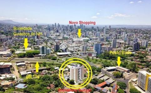 Apartamento com 2 Quartos à venda, 66m² no Primavera, Novo Hamburgo