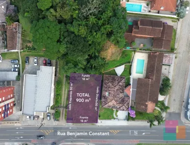 Lote/Terreno à venda, 900m² no América, Joinville