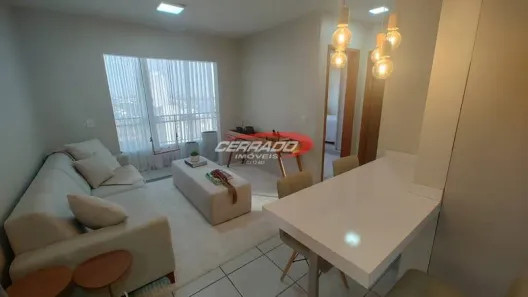 Apartamento com 2 Quartos para alugar, 55m² no Vila Rosa, Goiânia