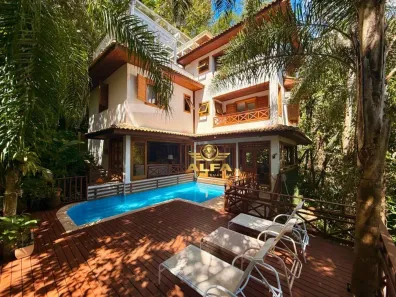 Casa de Condomínio com 5 Quartos à venda, 450m² no Balneario Praia do Perequê, Guarujá