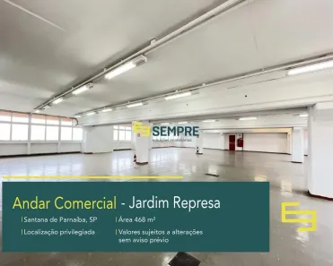 Imóvel Comercial para alugar, 468m² no Vila Poupança, Santana de Parnaíba