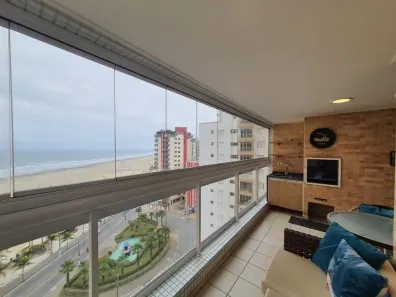 Apartamento com 3 Quartos à venda, 91m² no Guilhermina, Praia Grande