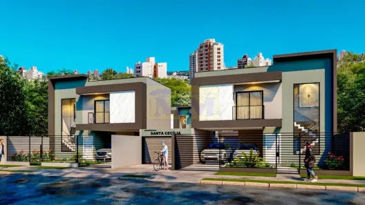Sobrado com 3 Quartos à venda, 122m² no Estância Pinhais, Pinhais