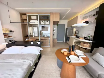 Apartamento com 1 Quarto à venda, 32m² no Vila São Francisco (Zona Sul), São Paulo