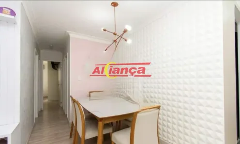 Apartamento com 3 Quartos à venda, 84m² no Jardim Zaira, Guarulhos