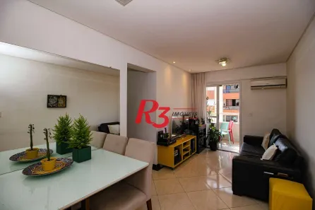 Apartamento com 3 Quartos à venda, 67m² no Aparecida, Santos