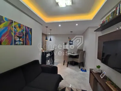 Apartamento com 2 Quartos para alugar, 46m² no Uvaranas, Ponta Grossa