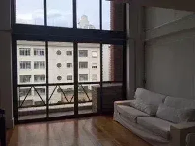 Apartamento com 1 Quarto para alugar, 50m² no Cerqueira César, São Paulo