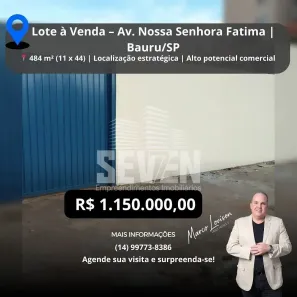 à venda, 484m² no Jardim América, Bauru