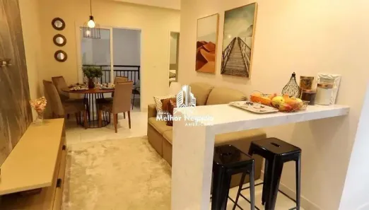 Apartamento com 2 Quartos à venda, 60m² no Balneário Salto Grande, Americana