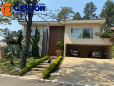 Casa de Condomínio com 4 Quartos para venda ou aluguel, 501m² no Residencial Morada dos Pássaros-Aldeia da Serra, Barueri