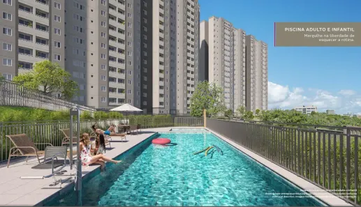 Apartamento com 2 Quartos à venda, 40m² no José Américo de Almeida, João Pessoa