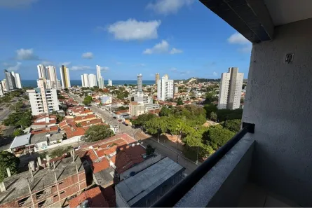 Apartamento com 2 Quartos para alugar, 58m² no Ponta Negra, Natal