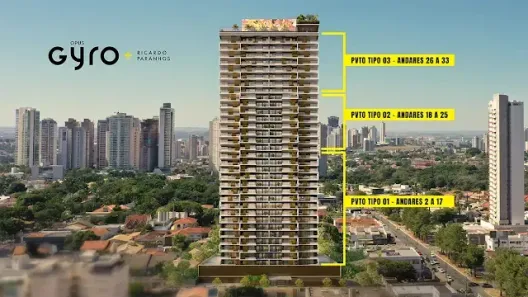 Apartamento com 2 Quartos à venda, 84m² no Setor Marista, Goiânia