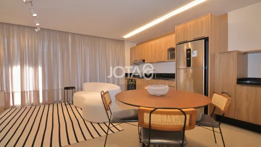 Apartamento com 1 Quarto para alugar, 54m² no Batel, Curitiba