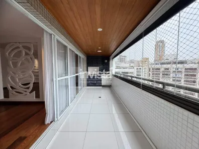 Apartamento com 3 Quartos para alugar, 214m² no Boqueirão, Santos