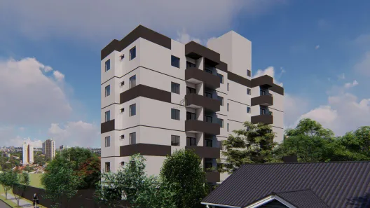 Apartamento com 2 Quartos à venda, 59m² no Carioca, São José dos Pinhais
