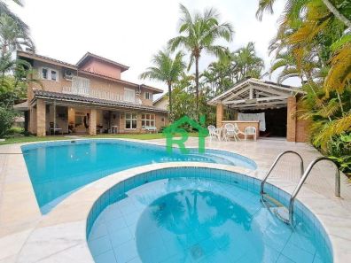 Casa de Condomínio com 5 Quartos à venda, 450m² no Enseada, Guarujá