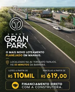 Lote/Terreno à venda, 200m² no Lago Azul, Manaus