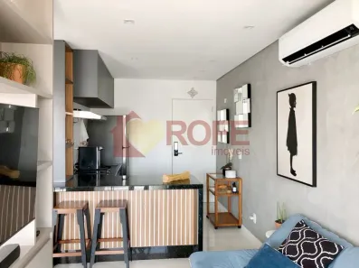 Apartamento com 1 Quarto para alugar, 42m² no Cidade Monções, São Paulo
