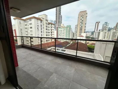 Apartamento com 3 Quartos à venda, 186m² no Pompéia, Santos