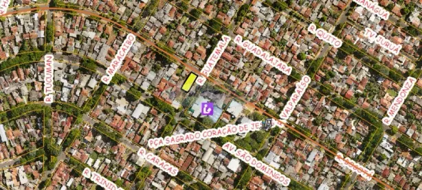 Lote/Terreno à venda, 606m² no Vila Morangueira, Maringá
