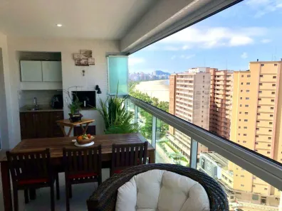Apartamento com 3 Quartos à venda, 134m² no José Menino, Santos