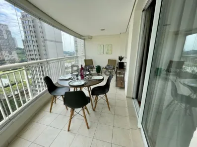 Apartamento com 1 Quarto à venda, 55m² no Cidade Monções, São Paulo