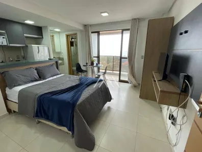 Apartamento com 1 Quarto para alugar, 28m² no Calhau, São Luís