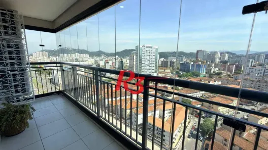 Apartamento com 3 Quartos à venda, 80m² no Gonzaga, Santos