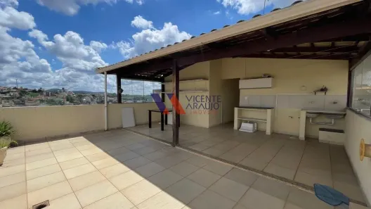 Cobertura com 3 Quartos para alugar, 120m² no Jardim Brasília, Betim