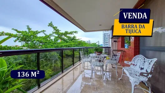 Apartamento com 4 Quartos à venda, 136m² no Barra da Tijuca, Rio de Janeiro