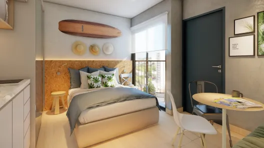 Apartamento com 1 Quarto à venda, 17m² no Campos Elíseos, São Paulo