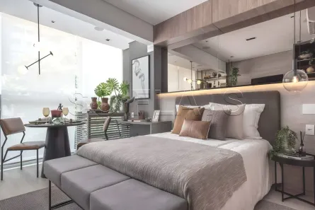 Flat com 1 Quarto à venda, 25m² no Pinheiros, São Paulo