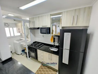 Apartamento com 2 Quartos à venda, 51m² no Jardim Monte Alegre, Taboão da Serra