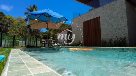 Casa de Condomínio com 5 Quartos à venda, 417m² no Guarajuba (Monte Gordo), Camaçari