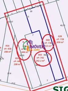 Lote/Terreno à venda, 87m² no Vila Floresta, Santo André