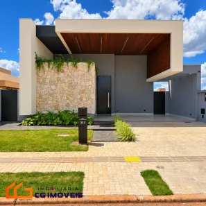 Casa de Condomínio com 3 Quartos à venda, 179m² no Alphaville Campo Grande 3, Campo Grande