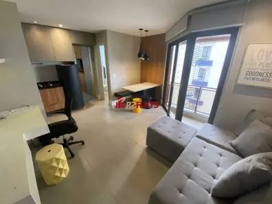 Flat com 1 Quarto para alugar, 41m² no Indianópolis, São Paulo